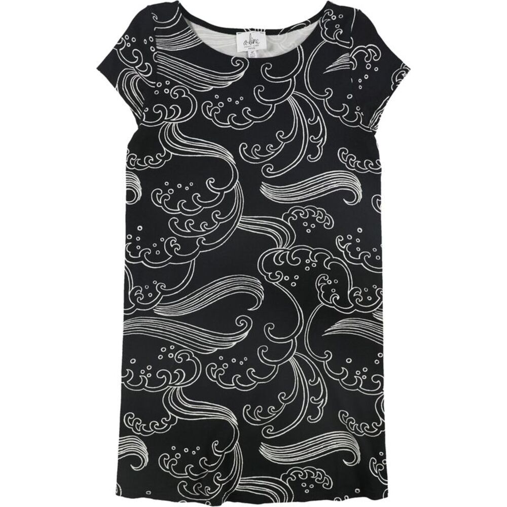 A-Line Womens Petite 2-Tone A-line Dress, NWT